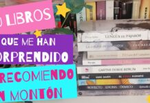 10 LIBROS que me han SORPRENDIDO – ¡Muy recomendados! libros que me han sorprendido