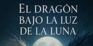el dragon bajo la luz de la luna